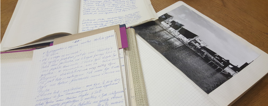 Create a textual database of diaries in the collections of the Institute for Western Affairs.